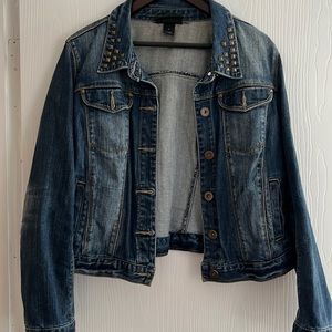 Lane Bryant Size 16 Denim Jacket Blue